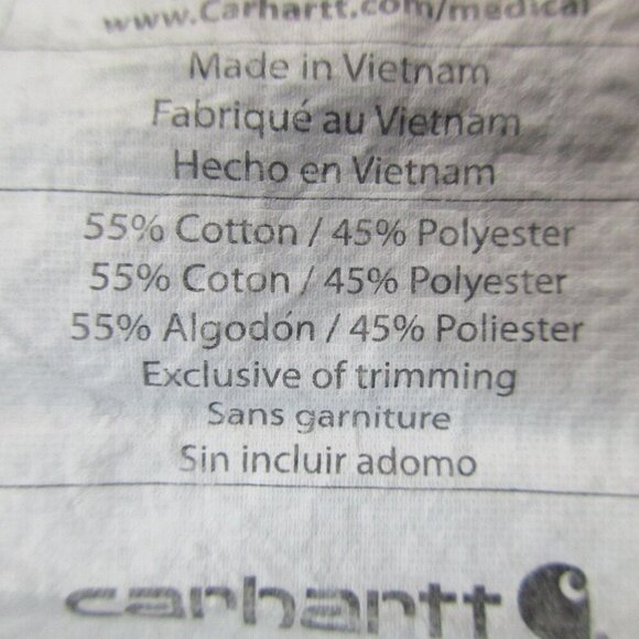 Carhartt Scrub Pants Mens XL Teal Medical Technical Collection Drawstring C57008 - Picture 5 of 10